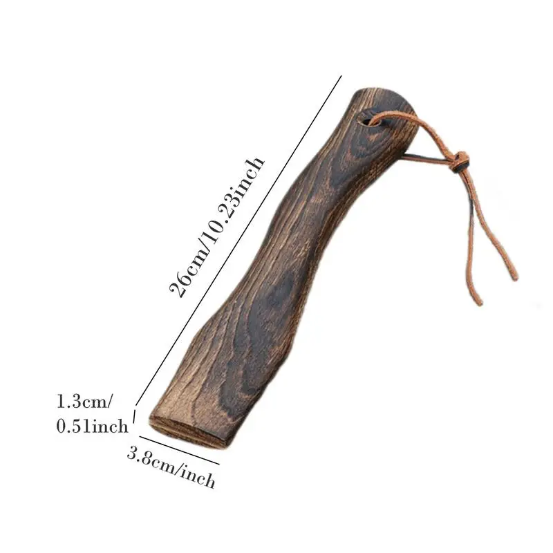 Camp Axe Handle Wooden Axe Handle Replacement Comfortable Hatchet Ergonomic Short  Handle Hammer Handle Grip For Camp Axe 6