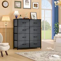 8-Drawer Fabric Dresser for Bedroom, Living Room, or Closet Storage 4