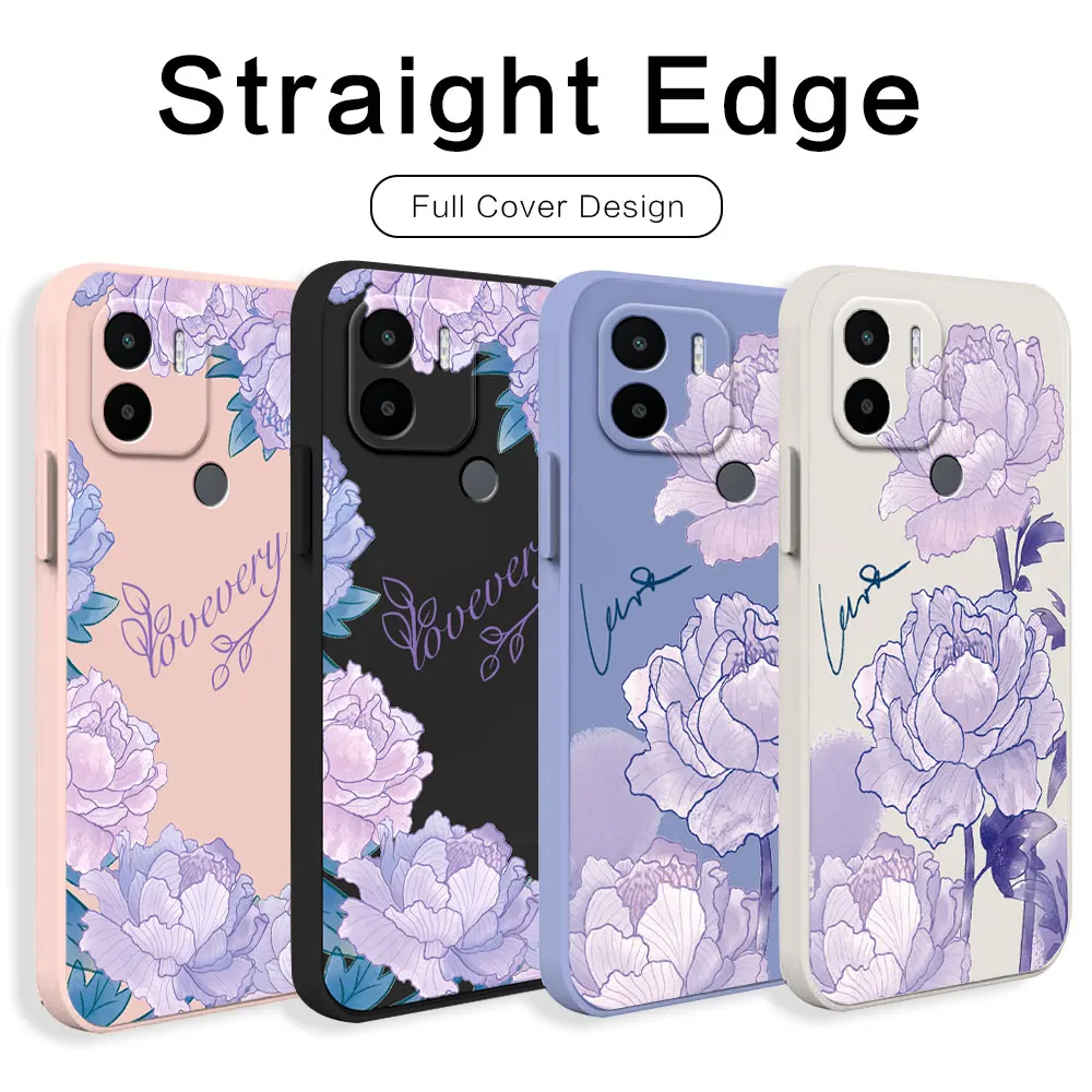 Per Xiaomi Redmi A1 Plus A2 Plus Custodia In Silicone Colorato Proteggi Cover Posteriore Coque Per Redmi A2 A1 A1 + A2 + Custodia Morbida Paraurti Fun
