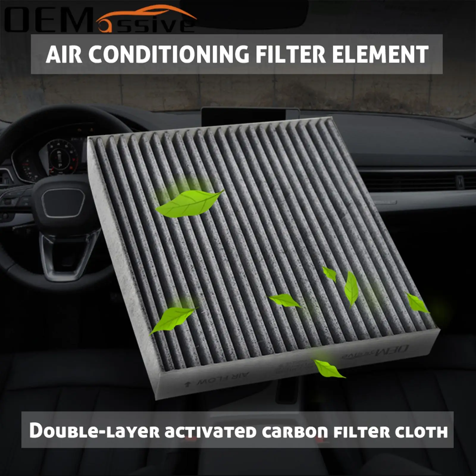 Injen AMSOIL Ea Nanofiber Dry Air Filter | Subaru 2.0L/2.5L Turbo (11-25) (X-1018-BB)