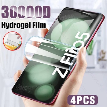 Per Samsung Flip Flip5 Flip4 Flip3 4PCS Pellicola morbida idrogel per Samsung Galaxy Z Flip 5 4 3 5G Proteggi schermo Non in vetro