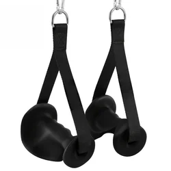 Ergonomic Heavy - Duty Exercise Handles for Strength Training & Resistance Workouts (Black 2pcs)