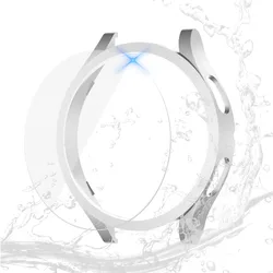 Cover in policarbonato rigido impermeabile con bumper per Samsung Galaxy Watch - Incluso proteggi schermo