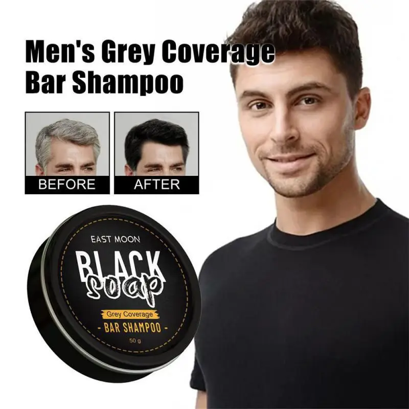 

100g Hair Shampoo Soap Bamboo Charcoal Oil Control Shampoo Soap Cover Gray Hair Shampoo Soap To Dye Canas Hair Dye Shampoo Soap