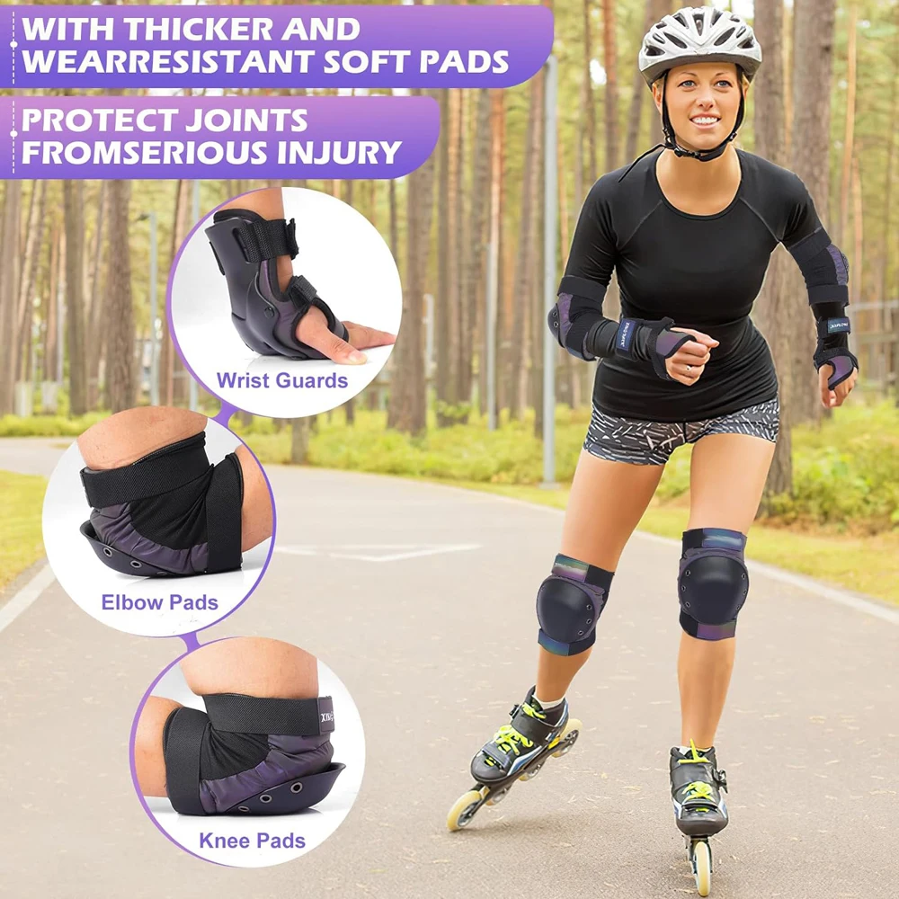 Skateboard Protezioni Miokycl Set Di Equipaggiamento Protettivo