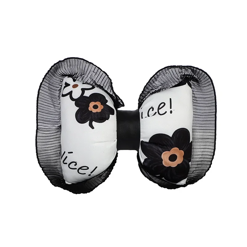 Cojín para asiento de coche de verano 2024, transpirable, con estampado de flores de seda de hielo, protector para asiento de coche, alfombrilla a prueba de polvo, accesorios interiores