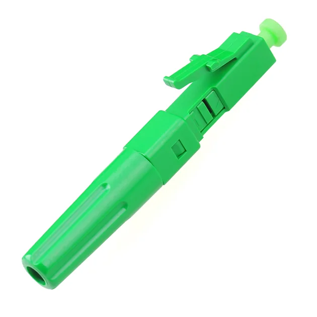 LC APC Fiber Optic Fast Connector LC Cold Splice Optical Fiber Embedded Type LC/APC Leather Wire Optical Cable Quick Adapter