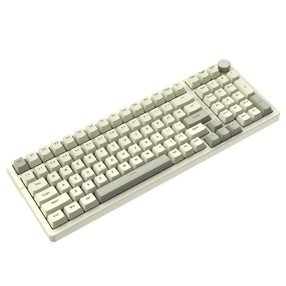 게이밍 기계식 키보드 PBT 키캡, 유선 기계식 키보드, PC 데스크탑 노트북용 USB C 타입 게이밍 키보드, 99 키