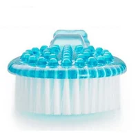 Massager Back Spa Long Natural Body Brush Bath  Plastic Bristle Shower 2