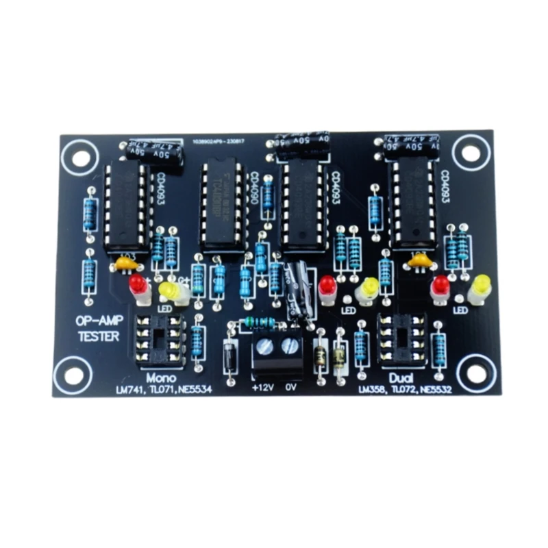 

F3KE Практический модуль OP AMP Судья по коэффициенту конверсии для TL071 TL072 TL081 TL082