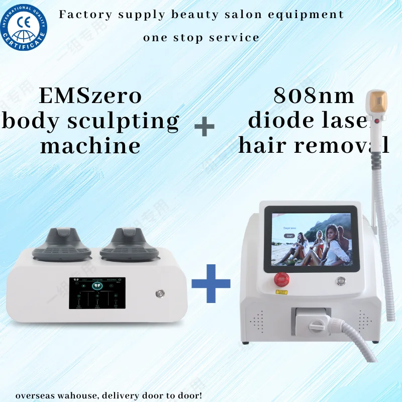 Hiemt zero 슬림 네오 바디 조각 기계, RF 근육 자극기,  전자 기계, 6000W