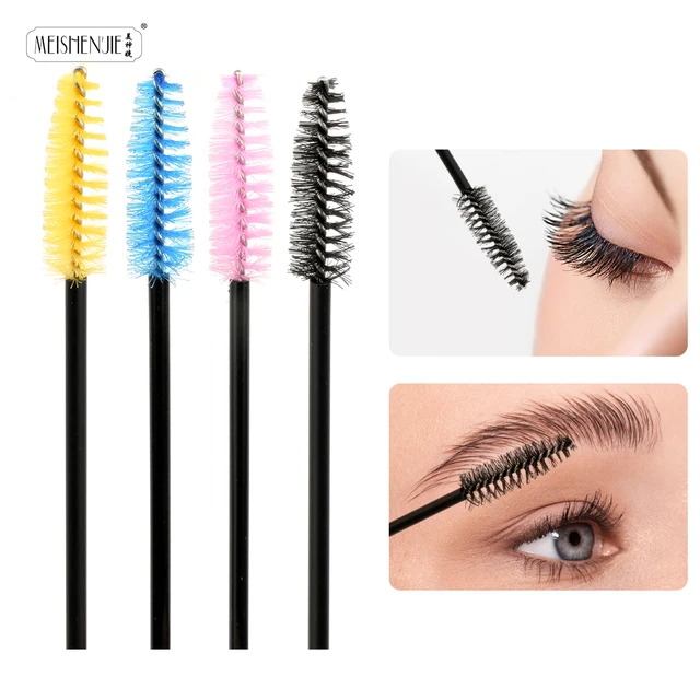 MEISHENJIE Disposable Eyelashes Brush Comb 5-50 PCS Eye Lashes Extension Mascara Wands Makeup Professional Makeup Beauty Tools