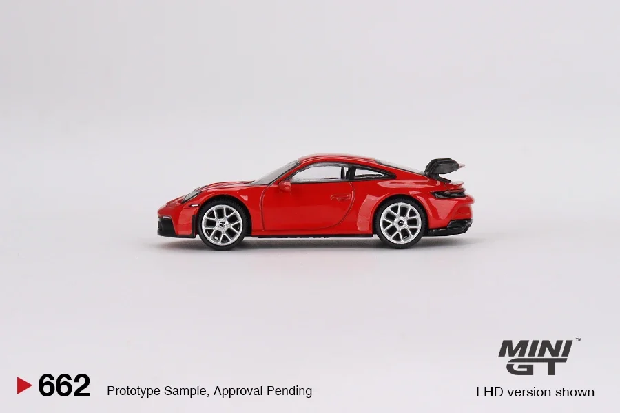 

Красная литая модельная защита для автомобиля MINIGT GT 1:64 911 (992) GT3