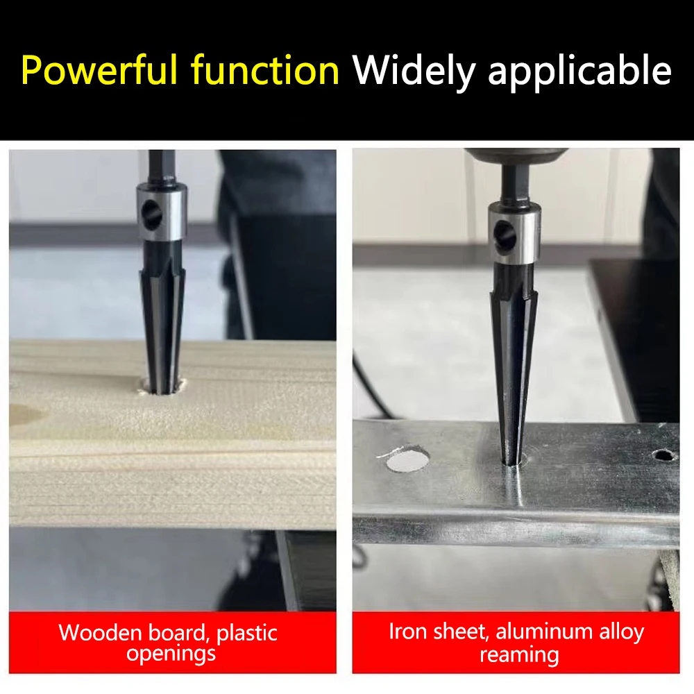 3-13mm&5-16mm Taper Reamer Hand Metal Reamer Deburring Enlarge Pin Hole Handheld For Wood Metal Plastic Drilling Tools hand reamer