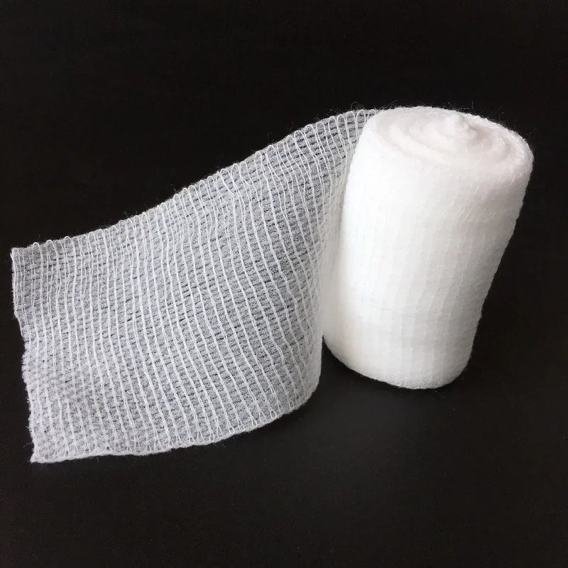 10pcs/lot Medical Elastic Bandages First Aid Emergency Cotton Wound Dressing Nursing Care Gauze Patches Strips Adhesive Plasters 5