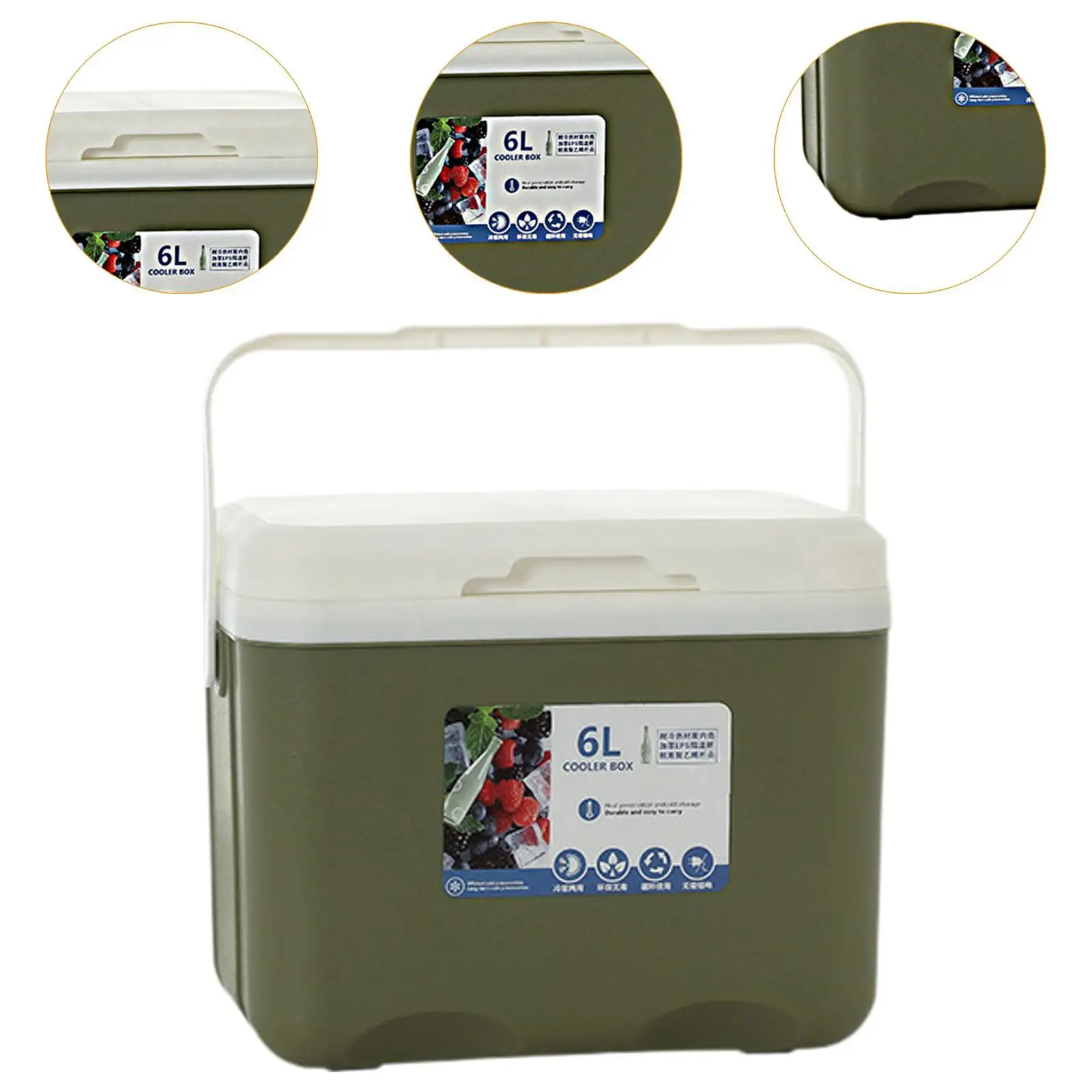 Cooler Box Cold Storage Portable Ice Chest Small for Commercial Boat Camping