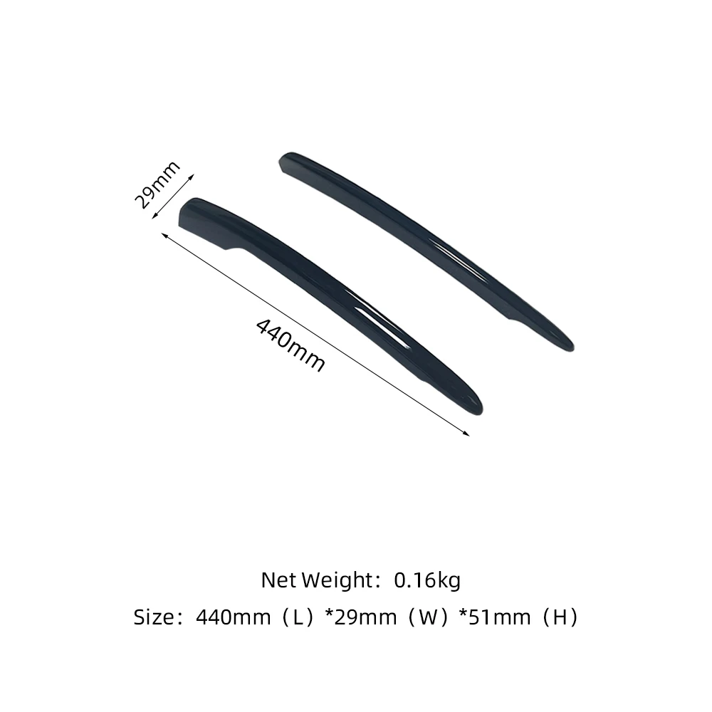 Front Bumper For 2015 to VOLVO XC90 Convert silver to black DIY upgrade vehicle Car modification