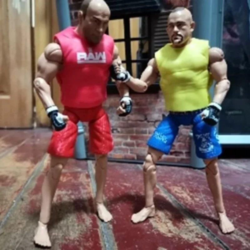 

UFCA Wrestler Figure 7-inch Movable Doll Chuck The IceMan Liddell Ornaments Accessories Children Collection Present