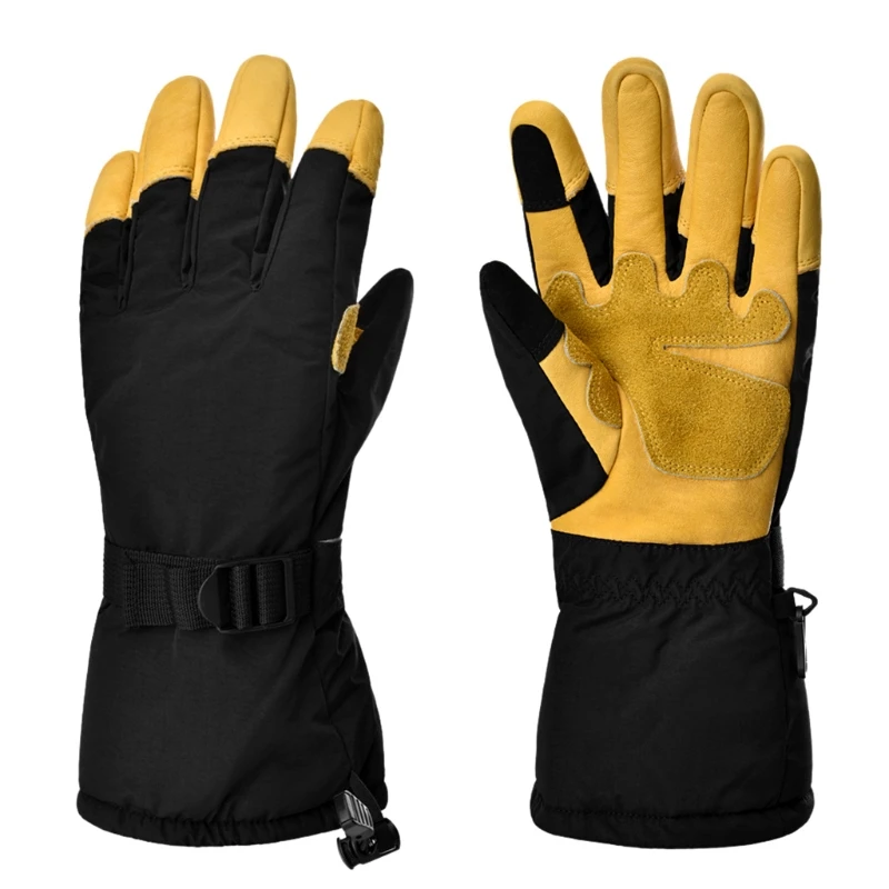 

Ski Gloves Winter Waterproof Snowboard Snowmobile Skiing Motorcycle Riding Warm Mittens Outdoor Safety Work Gloves