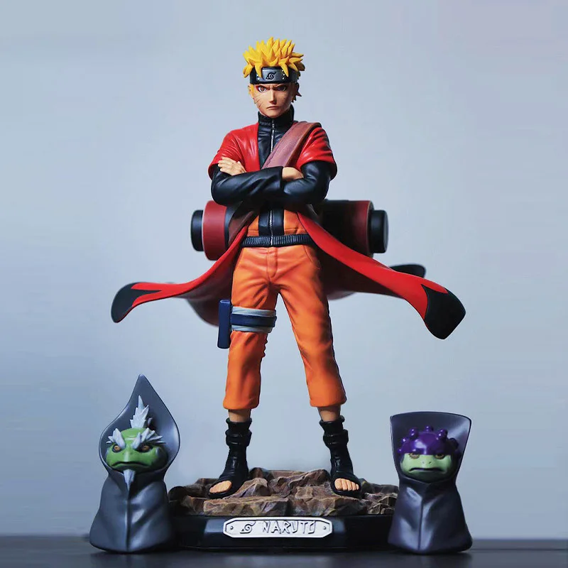 

Hot Uzumaki Naruto Naruto Sage Action Anime Figures PVC Toys Shippuden Collector Figurine Brinquedos Model Doll Figure