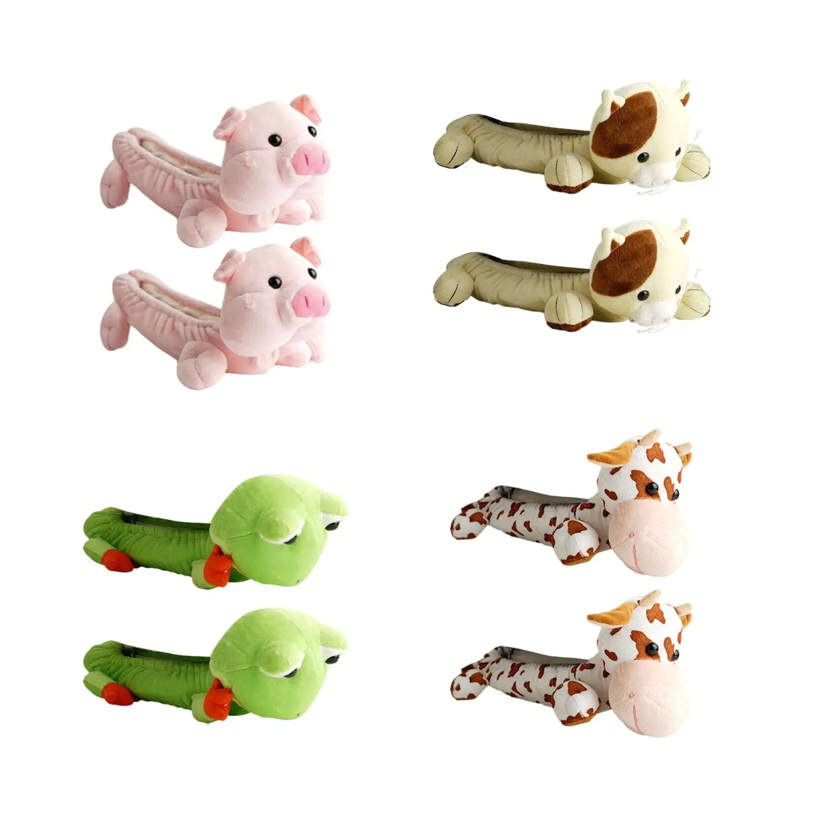 Ice Skate Blade Covers, Skating Cover, Soft Plush Animal Skate Blade Protector Covers for Hockey Skates/ Figure Skates