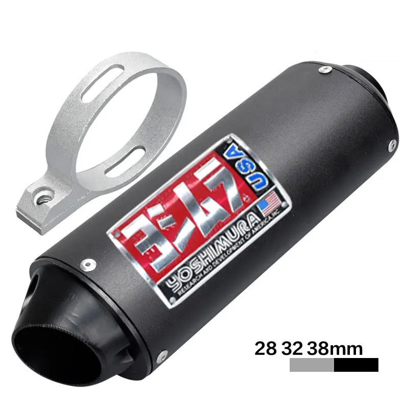 125cc Motorcycle Exhaust Pipe Pit Bike Exhaust Muffler Motorcycle