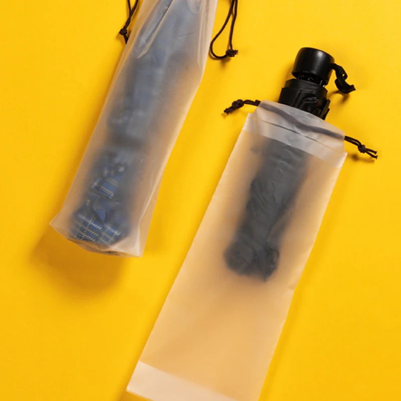 Portable Waterproof Drawstring Umbrella Bag: Reusable, Portable Organizer Keeps Floors Dry