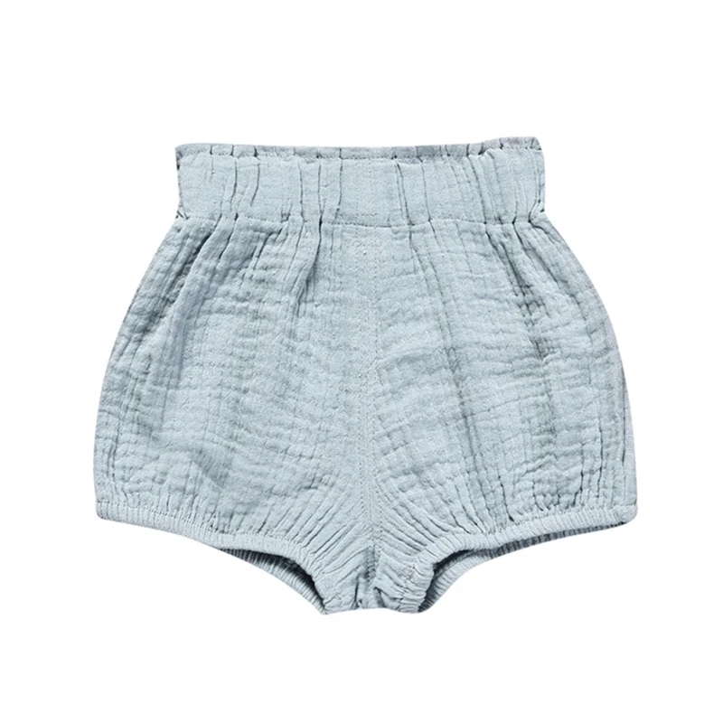 3PCS Summer Baby Girls Shorts Kids Clothing Pants For Boys Clothes Comfortable Cotton Linen Fashion Children's Shorts 3M-6T