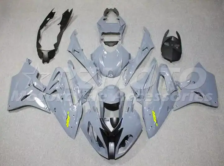 

4Gifts New ABS Motorcycle Full Fairings Kit Fit For BMW S1000RR 2017 2018 17 18 Bodywork Set Custom Gray