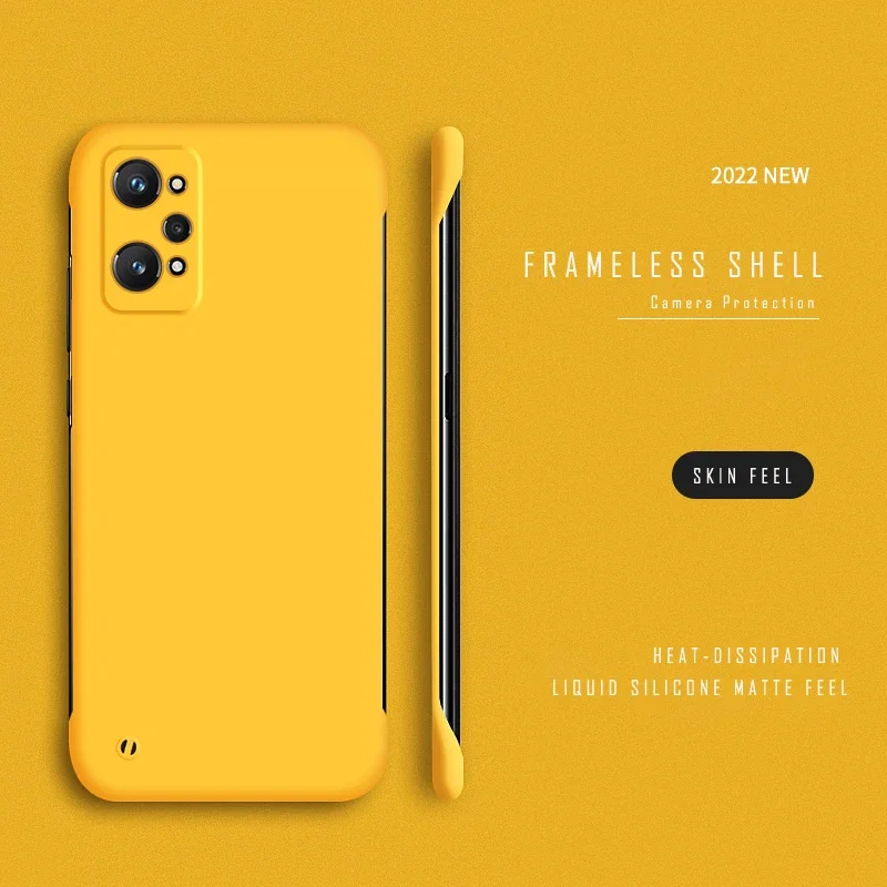 Ultra Thin Slim Hard PC Frameless Matte Phone Case Cover