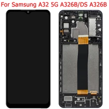 Écran tactile LCD avec châssis, pour Samsung Galaxy A32 5G SM-A326B/DS A326U, nouveau, Original=