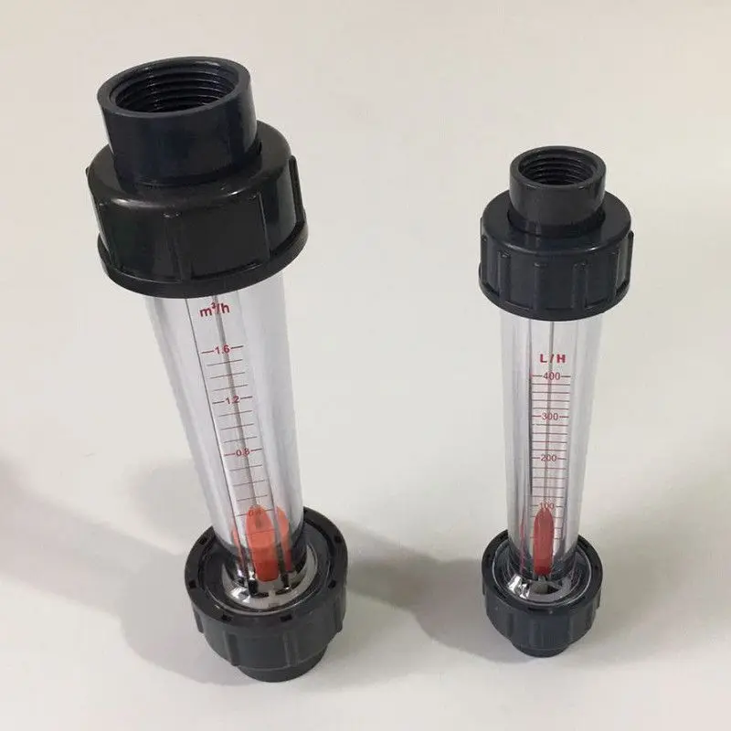 PVC plastic tube rotor flowmeter LZS-15 threaded connection float flowmeter