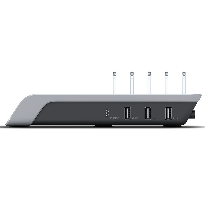 Fast Wireless Charger For Smartphone Quick Charge Multi Usb Port Charging Dock Station Desk Phone Holder Cell Phones