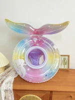 1PC New Mermaid Pocket Loop Underarm Swimming Lifebuoy Children's Beach Swimming Pool Party Floating Toy 2