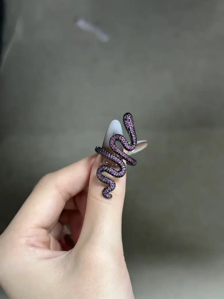 Taylor Swift Purple 蛇指輪スネークリング Taylor Swift Purple 蛇指輪スネークリング Mildew Taylor Swift