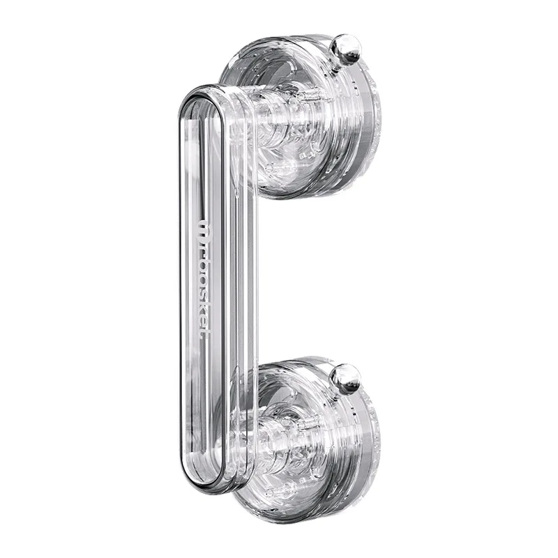 Suction Cup Glass Door Handle No Punching Bathroom Sliding Door Strong Armrest Window Cabinet Door Refrigerator