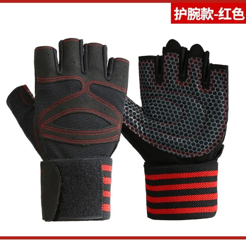 Gym Gloves Fitness Weightlifting Gloves Bodybuilding Training Sports Workout Cycling Sports Workout Men's Women's