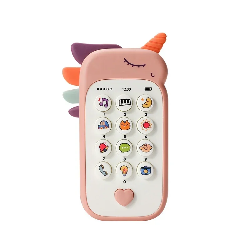 Learning machine Children's Toy Chewable Educational Early Education Baby Multi-Functional Music Phone Story Machine Toy 5