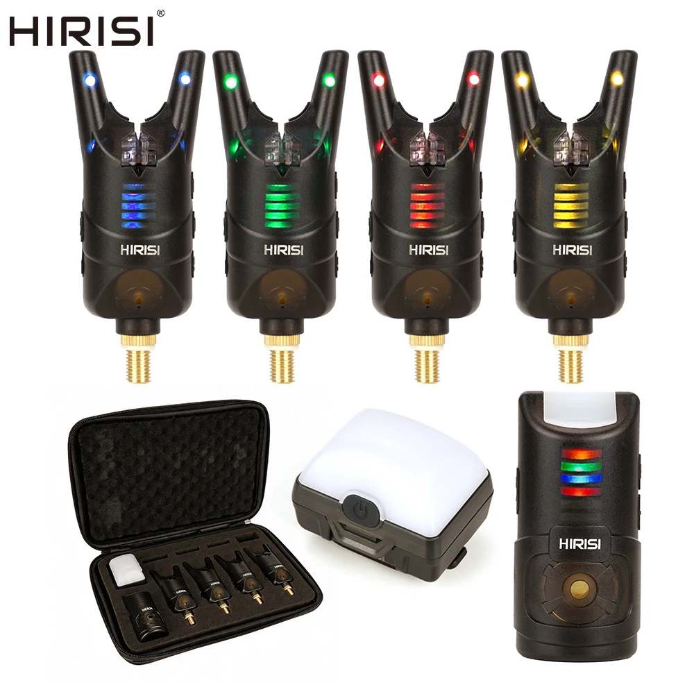 Set d'alarme de touche sans fil HRS1 pour pêche à la carpe - Détecteur intelligent sans connexion filaire