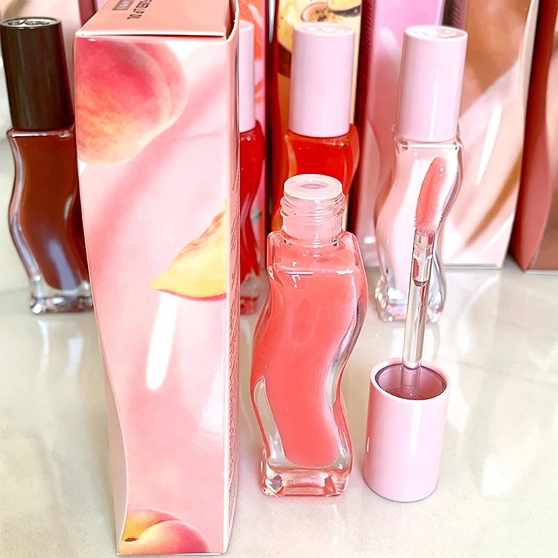 Hydrating Plumping Lip Gloss Set - Shiny, Long-Lasting, Non-Sticky Lip Care Kit