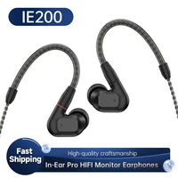 IE200 In Ear Monitoring Earphones Professional Wired HIFI Earphones Noise Reduction Live Ear Feedback 1