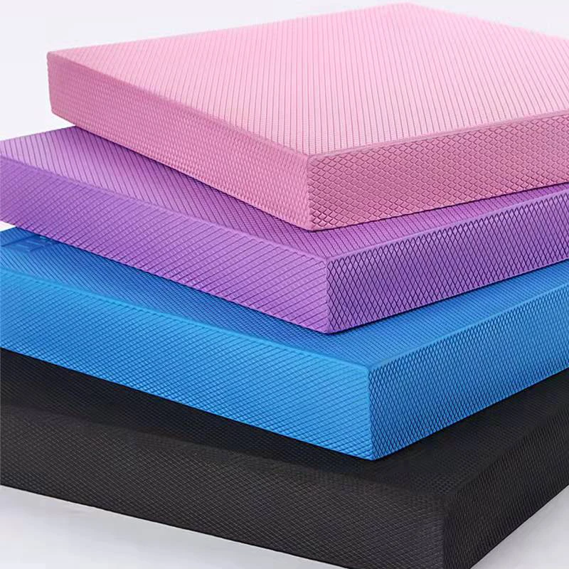 Description Picture 3 of item35*40cm TPE Yoga Mat Soft Balance Pad Waterproof Cushion Trainer Gym Pilates Block Fitness Knee Pad 5cm Thickened Balance Board