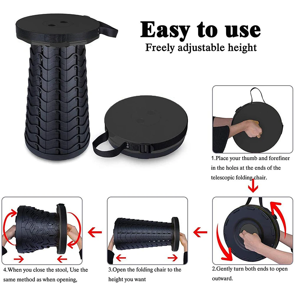 Compact Foldable Camping Chair Outdoor Fishing Chair