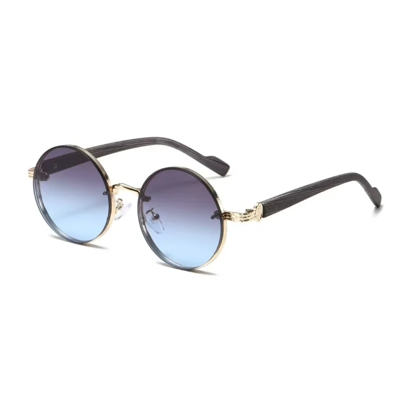 Elegant Vintage Round Gradient Sunglasses