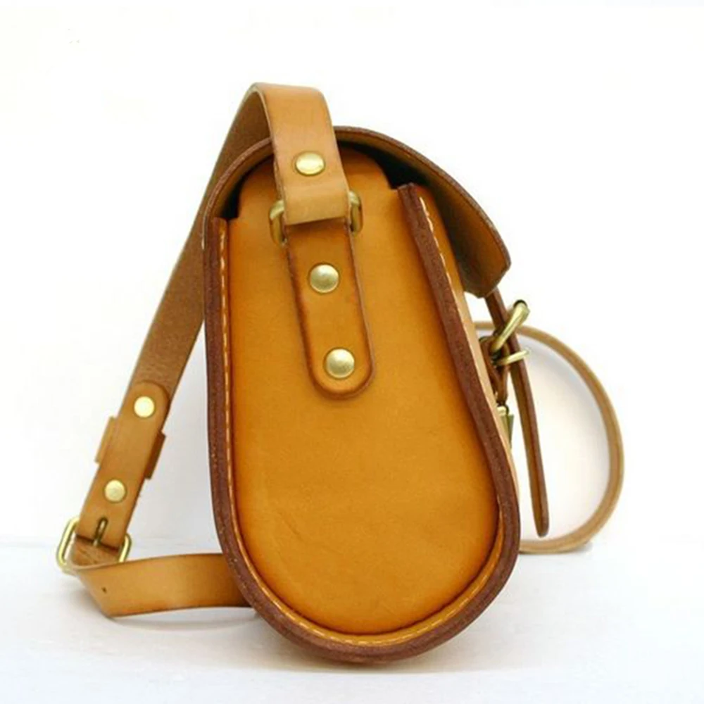 DIY leather craft shoulder bag die cutting kraft paper sewing pattern hollowed stencil template 20x18.5x10cm leather craft template sewing template