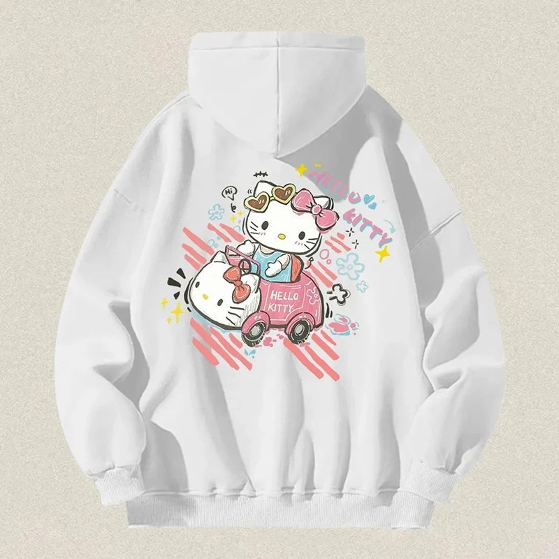 Sweat À Capuche 3D Hello Kitty - Féérie du Monde Unisex XL vendu par