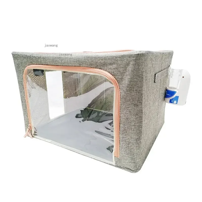 Portable Durable Pet Care Room Equipment Scratch Resistant Dog Atomization Nest Folding Pets Oxygen Box Outdoor Travel Cat Cage