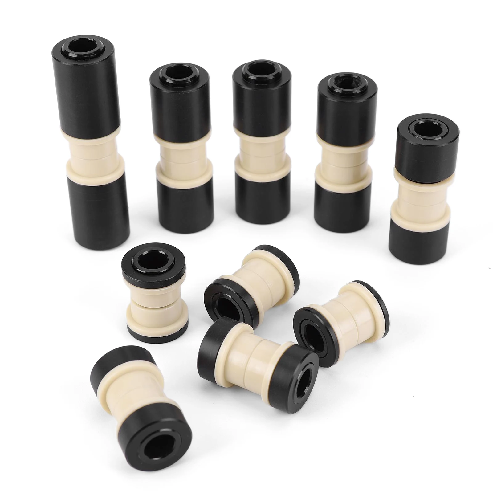MTB 리어 쇼크 DU 부싱 링 22-68mm 자전거 풀 서스펜션 프레임 리어 쇼크 업소버 슬리브 서스펜션 교체 부품