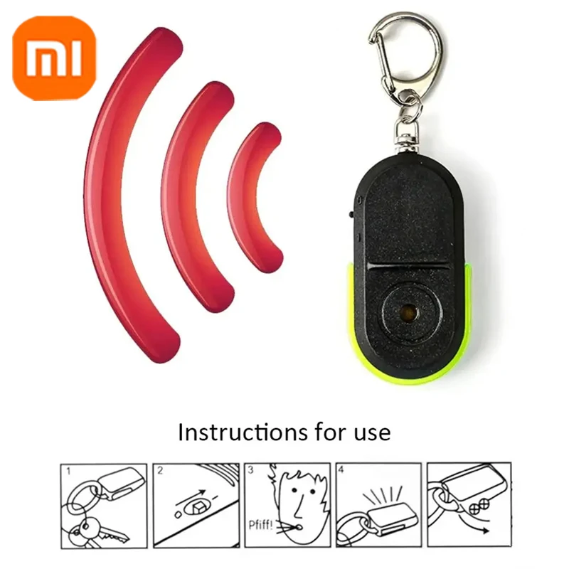 Xiaomi Wireless Anti-Lost Alarm Key Finder Locator Keychain With LED Light For Pet Elderly anti lost alarm,key finder,anti lost tracker,bluetooth finder