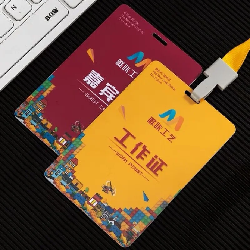 Custom PVC Plastic Frost Business Card Print Waterproof Name Visiting Card Printing